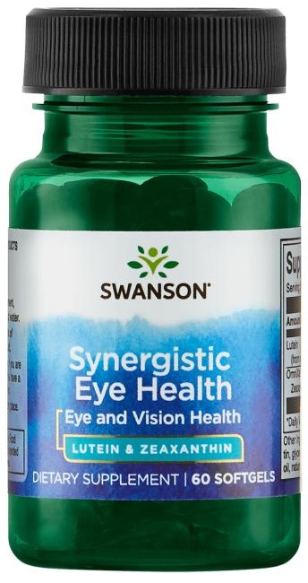 Swanson - Synergistic Eye Health Lutein & Zeaxanthin - 60 softgels