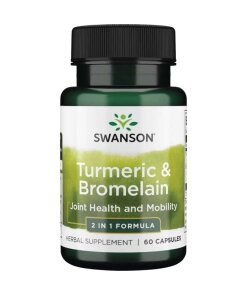 Swanson - Turmeric & Bromelain - 60 caps