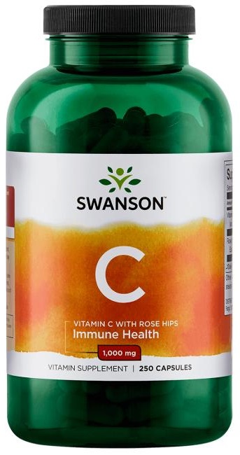 Swanson - Vitamin C with Rose Hips Extract