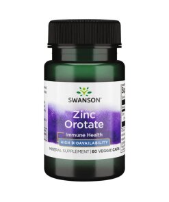Swanson - Zinc Orotate - 60 vcaps