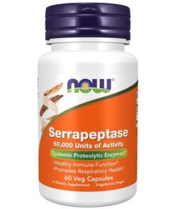 NOW Foods - Serrapeptase - 60 vcaps