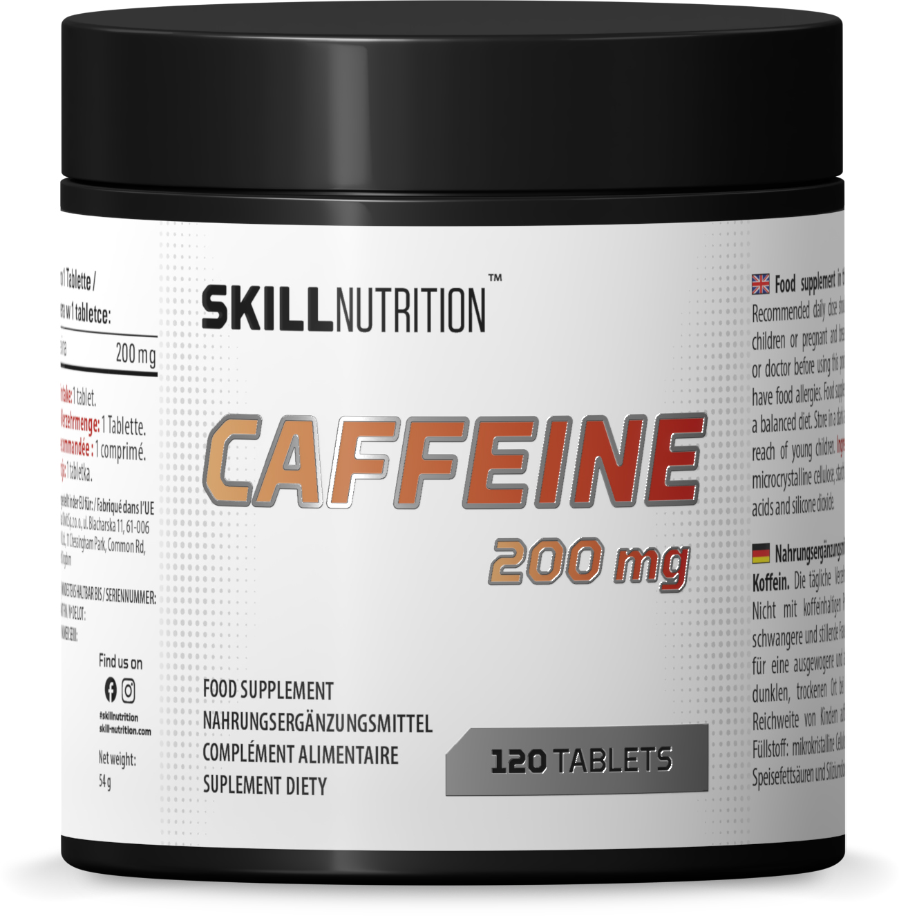 Skill Nutrition - Caffeine