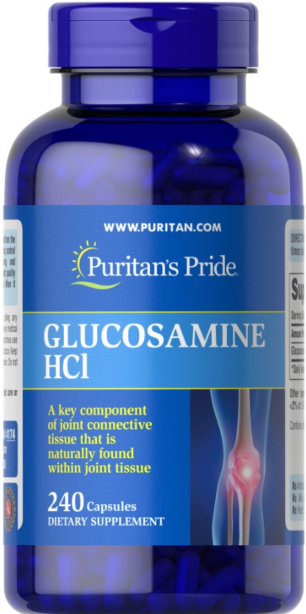 Puritan's Pride - Glucosamine HCl - 240 caps