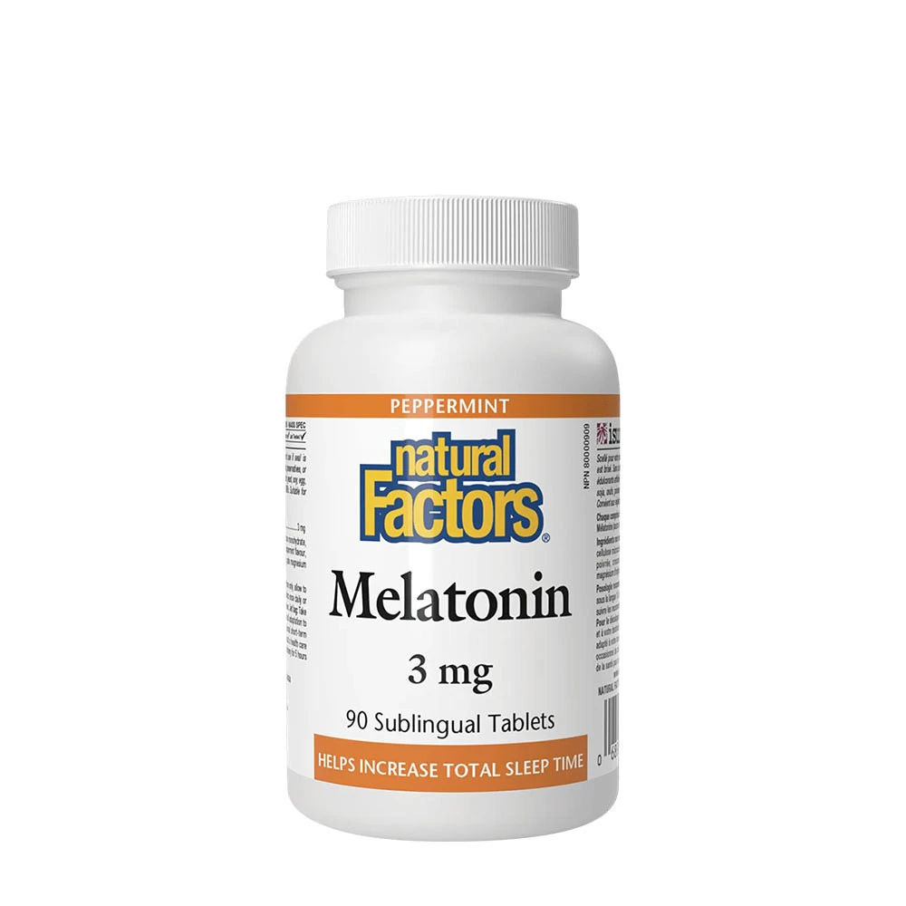 Natural Factors Melatonin 3 mg (90 Tablets