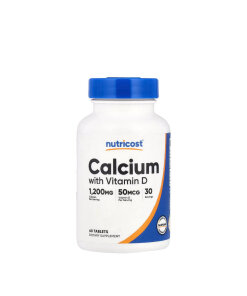 Nutricost - Calcium (with Vitamin D3)  (60 Tablets)