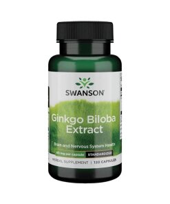 SWANSON Ginkgo Biloba ekstr GinkgoSelect 60mg 120k