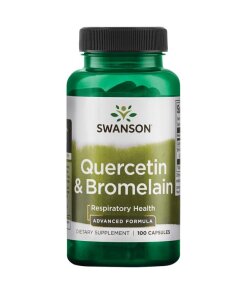 SWANSON Kwercetyna i Bromelina 100 kaps