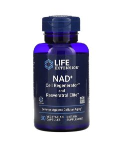 NAD+ Celle Regenerator & Resveratrol Elite - 30 vcaps