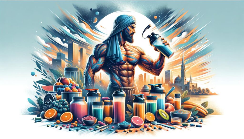 Miks det perfekte præparat med shaker & vandflasker