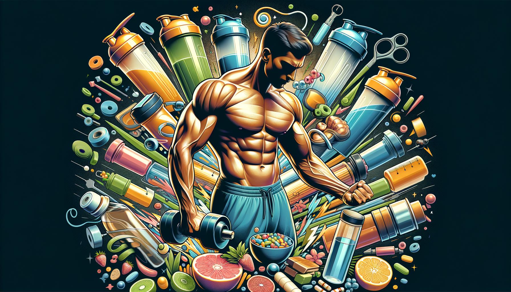 At finde det perfekte præparat med shaker og vandflasker