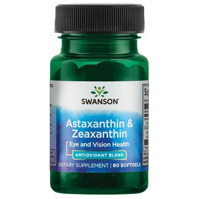 Astaxanthin & Zeaxanthin - 60 softgels