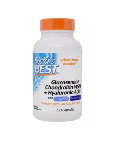 Glucosamine Chondroitin MSM + Hyaluronic Acid - 150 caps