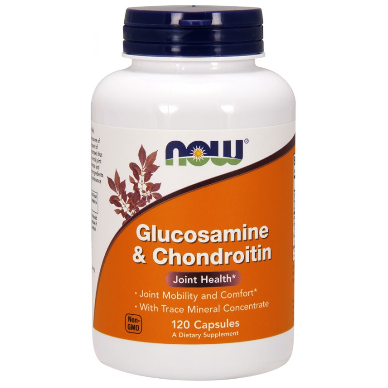 Glucosamine & Chondroitin with Trace Mineral Concentrate - 120 caps