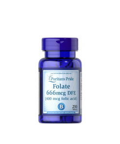 Puritan's Pride Folic Acid 400 mcg (250 Tablets)
