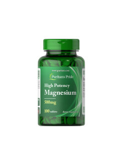 Puritan's Pride Magnesium 500 mg (100 Tablets)