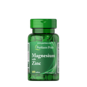 Puritan's Pride Magnesium With Zinc (100 Tablets)