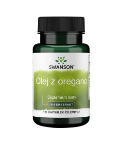 SWANSON Oregano Oil 120 kapsu³ki ¿elowe