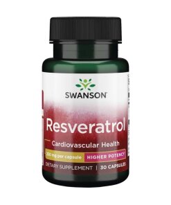 SWANSON Resweratrol 250mg 30kaps