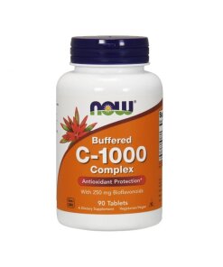 Vitamin C-1000 Complex - Buffered with 250mg Bioflavonoids - 90 tabs