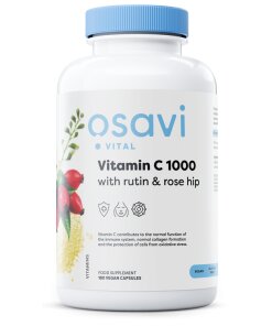 Vitamin C1000 with Rutin & Rose Hip - 180 vegan caps